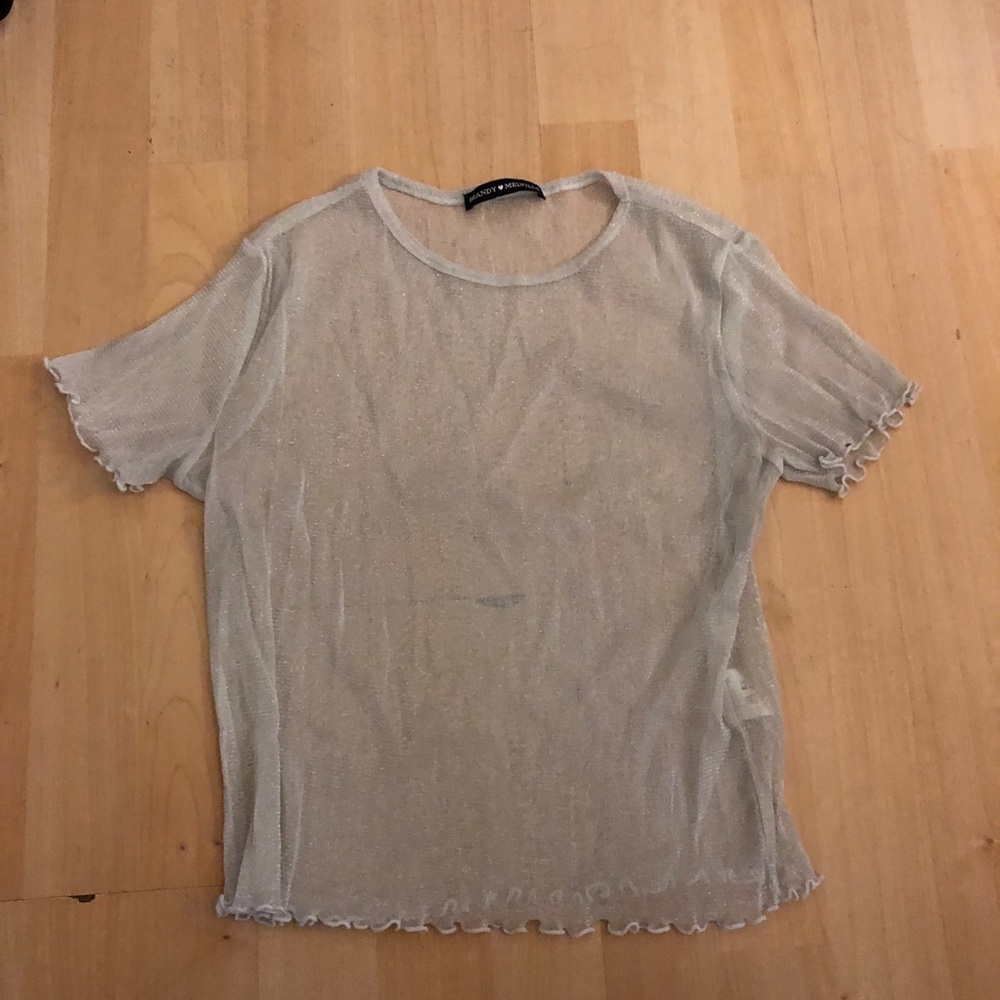 Brandy Melville see through top